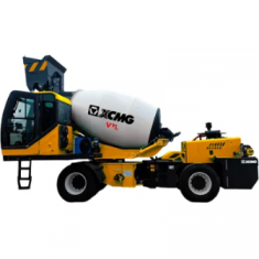 Самозагружающийся бетоносмеситель с шарнирно-сочлененной рамой SLM4V