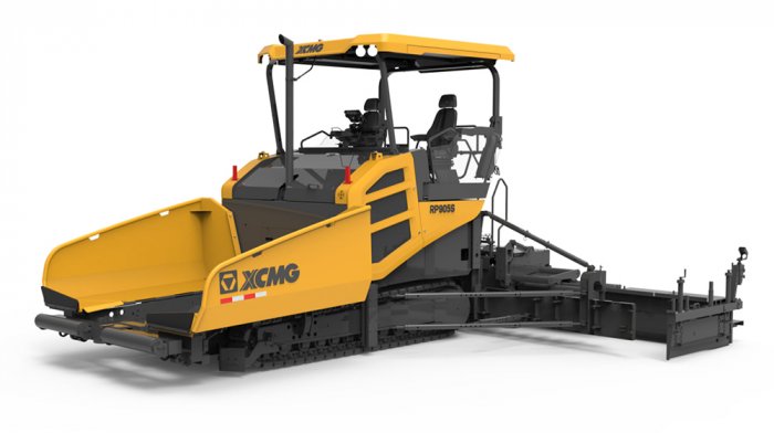 Пусконаладка гусеничного асфальтоукладчика XCMG RP905S | «СИЛЬНЫЕ МАШИНЫ»