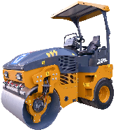 Тротуарный мини-каток XCMG XMR403VT