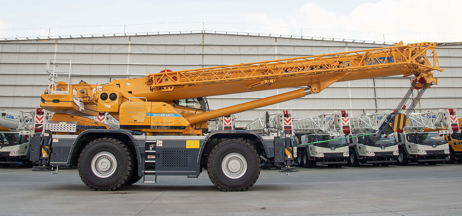 Короткобазный кран XCR55L5_S