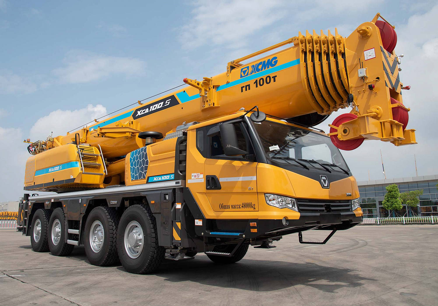 Вседорожный кран XCMG XCA100_S